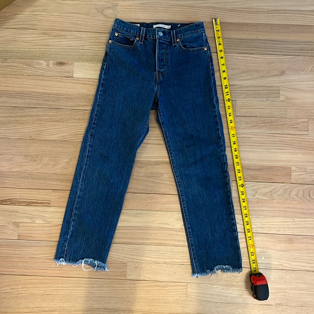 Levi's Wedgie Straight Jeans Dark Wash 26
